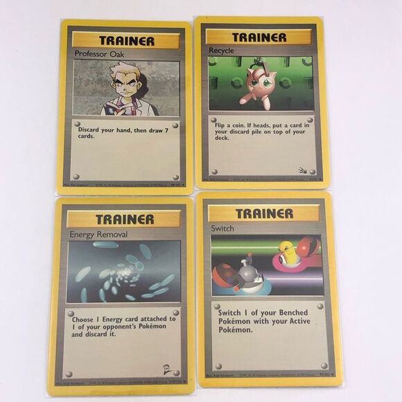 Pokemon Vintage Card Trainer Lot G - Picture 1 of 10